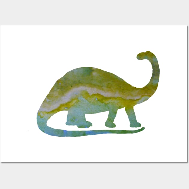 Brontosaurus Wall Art by BittenByErmines